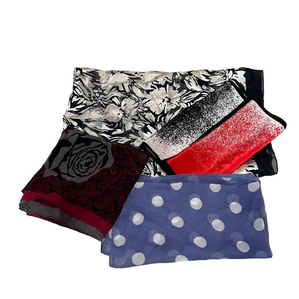 Bundle of Four Scarves